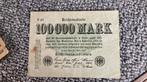 Duitsland 100.000 mark 1923, Postzegels en Munten, Bankbiljetten | Europa | Niet-Eurobiljetten, Ophalen of Verzenden, Duitsland