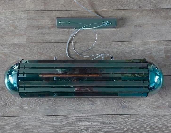 Hanglamp smokeglas chique lamp Light & Living L80 Nieuw, Huis en Inrichting, Lampen | Hanglampen, Nieuw, 50 tot 75 cm, Metaal