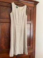 Jurk Hobbs linnen zomer 38-40, Kleding | Dames, Jurken, Maat 38/40 (M), Verzenden, Beige, Zo goed als nieuw