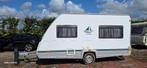 Te koop mooie Eifelland Holiday 395TM, Caravans en Kamperen, Kachel, 60 kg, Treinzit, Tot en met 4