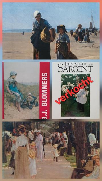 Vier kunstboeken uit de periode van de Haagse School  beschikbaar voor biedingen