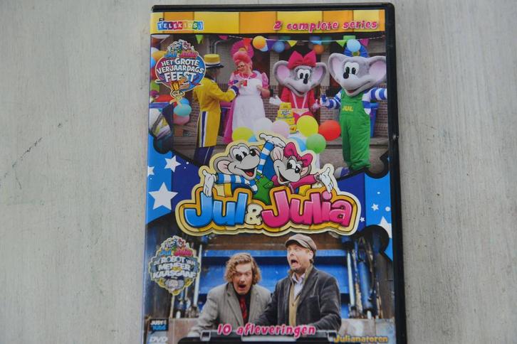 JUL & JULIA = Julianatoren = 2 Complete Series, Cd's en Dvd's, Dvd's | Kinderen en Jeugd, Zo goed als nieuw, Alle leeftijden, Verzenden