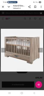 Kidsmill Brent Babybed Oldwood 60x120 + Matras, Ophalen, Gebruikt, Ledikant