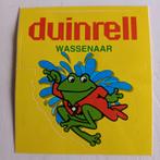 Leuke oude sticker.  duinrell wassenaar., Ophalen of Verzenden, Zo goed als nieuw, Overige typen