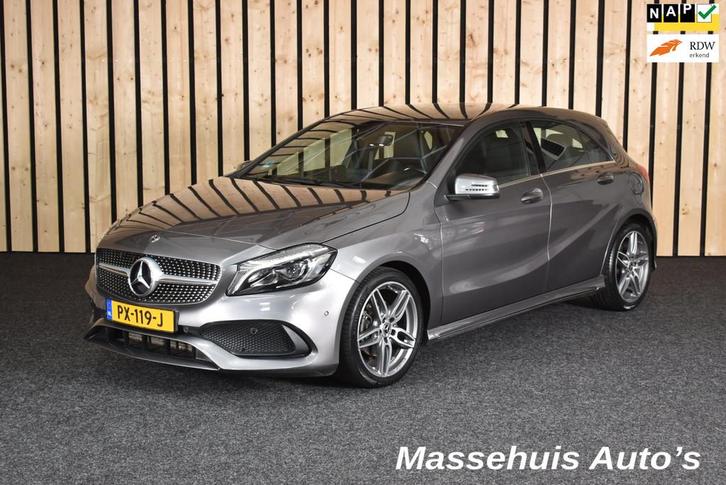 Mercedes-Benz A-klasse 160 Ambition 63dkm AMG-Line Navi 18", Auto's, Mercedes-Benz, Bedrijf, Te koop, A-Klasse, ABS, Airbags, Airconditioning