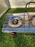 Camping gasstel met apart windscherm, Ophalen of Verzenden, Zo goed als nieuw