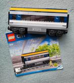 Lego City trein passagiers wagon (set 10197) met bouw boekje, Ophalen of Verzenden, Gebruikt, Complete set, Lego