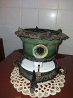 Mooi oud petroleumstel uit Hamburg (Ottenser Eisenwerke)., Antiek en Kunst, Antiek | Emaille, Ophalen of Verzenden