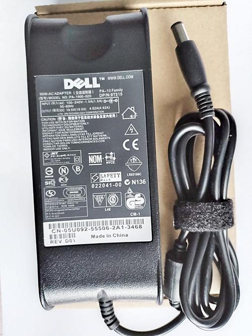 laptop oplader voor Dell 19.5V 4.62A (90W)met (7,4x5,0)mm, Computers en Software, Laptop-opladers, Nieuw, Ophalen of Verzenden
