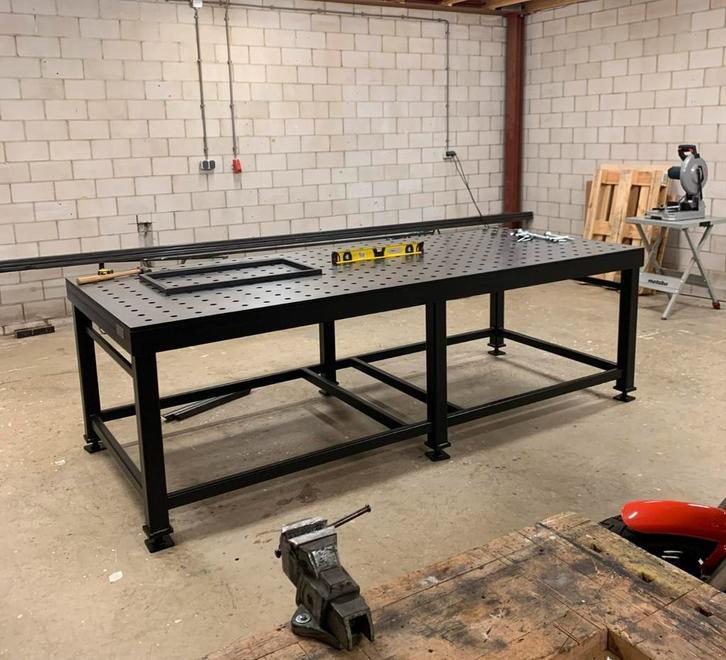 Lastafel 3000x1250 (Toger Techniek), Doe-het-zelf en Verbouw, Werkbanken, Zo goed als nieuw, Ophalen of Verzenden