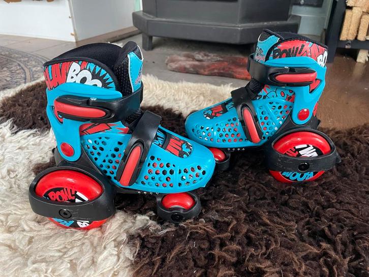 SFR Stomper Rolschaatsen 23-27 - Kindvriendelijk!, Kinderen en Baby's, Speelgoed | Buiten | Rolschaatsen, Zo goed als nieuw, Kinderen