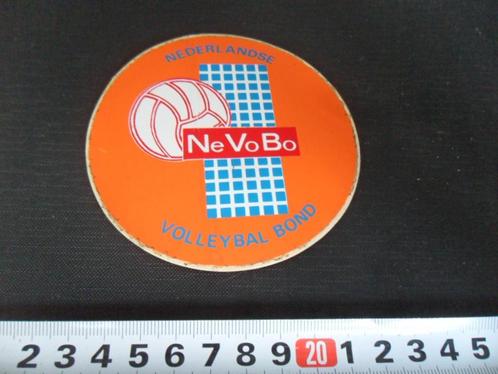 sticker nederlandse volleybal bond NeVoBo, Verzamelen, Stickers, Zo goed als nieuw, Bedrijf of Vereniging, Ophalen