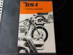 Folder BSA Motorfietsen 1968, Motoren, Verzenden, Overige merken