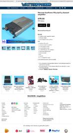 Macrom SynPower SP4.050X 4 kanaals versterker, Gebruikt, ., Ophalen of Verzenden, .