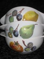 Gouda Ramona Aardewerk Schaaltjes Jaren 60 3x, Ophalen