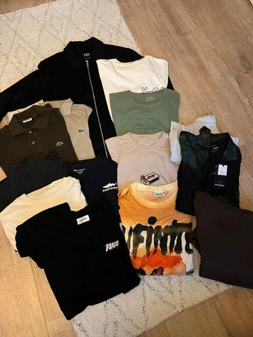 Bundel kleding pakket maat S Weekday, Zara, Lacoste beschikbaar voor biedingen