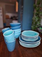 Jewel servies - borden, kopjes, schaaltjes, Ophalen, Aardewerk, Overige stijlen, Bord(en)