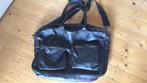Cowboys bag,ZGAN,leer,werk/schooltas,diep donker blauw, Ophalen of Verzenden, Zo goed als nieuw, Blauw, Minder dan 35 cm