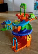 Toettoet vtech parkeertoren + Benny bus, Kinderen en Baby's, Speelgoed | Vtech, Ophalen, Zo goed als nieuw