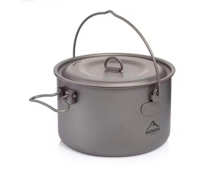 Titanium Camping Pan - Lichtgewicht & Duurzaam nieuw in doos, Caravans en Kamperen, Kampeeraccessoires, Nieuw, Ophalen of Verzenden