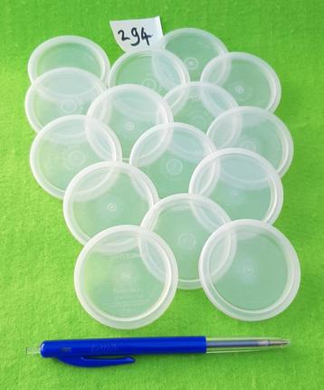 Tupperware Dekseltjes - 15 eendere –> Tupperware nummer 294 beschikbaar voor biedingen