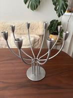 Vintage achtarmige kandelaar Ikea jaren 90, Ophalen, Zo goed als nieuw, Metaal, 25 tot 50 cm