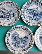 Antiek/4 jaargetijden/Royal Goedewaagen/Delft, Antiek en Kunst, Ophalen of Verzenden