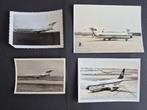 4 originele foto's van Lufthansa toestellen (LU18), Ophalen of Verzenden, Gebruikt, Kaart, Foto of Prent