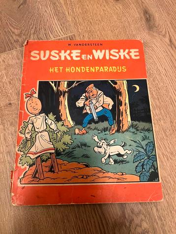 Suske en Wiske Het Hondenparadijs 1ste druk 1962 beschikbaar voor biedingen