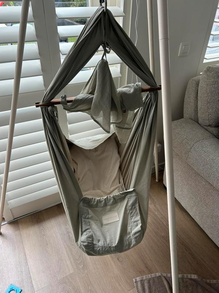 Moonboon babyschommel z.g.a.n.!!! ️, Kinderen en Baby's, Babywiegjes en Ledikanten, Zo goed als nieuw, Wieg, Ophalen