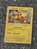 Cosmos Holo Pikachu SM76 Sun & Moon Black Star Promo, Ophalen of Verzenden, Zo goed als nieuw, Losse kaart, Foil
