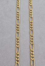 Prachtige Figaro 14k gouden ketting, Sieraden, Tassen en Uiterlijk, Kettingen, Ophalen of Verzenden, Nieuw, Goud, Goud
