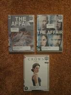 The Affair seizoen 3 + 4 , the Crown seiz 2, Origineel Ned.O, Cd's en Dvd's, Dvd's | Tv en Series, Gebruikt, Boxset, Drama, Ophalen of Verzenden