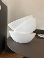 Moderne witte plantenbakken - set van 3, Kunststof, Gebruikt, Rond, Binnen