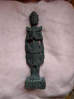 hout look beeldje boeddha  tempelwachter 30 cm, Huis en Inrichting, Woonaccessoires | Boeddhabeelden, Ophalen of Verzenden