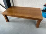 Massief eiken Salontafel, Huis en Inrichting, Ophalen, 100 tot 150 cm, 50 tot 100 cm, Minder dan 50 cm
