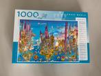 King Puzzels - Crazy World & Crazy Cruise - 1000 Stukjes, Ophalen, Zo goed als nieuw, Legpuzzel