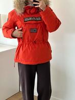 Oranje Napapijri Winterjas - Maat M, Ophalen of Verzenden, Zo goed als nieuw, Maat 38/40 (M), Oranje