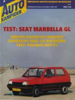 Autokampioen 6 1987 : Peugeot 309 XS - Daihatsu Charade, Gelezen, Algemeen, Ophalen of Verzenden, Autokampioen