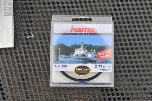 Hama Filter Uv 390 77mm, Audio, Tv en Foto, Fotografie | Filters, Zo goed als nieuw, UV-filter, 70 tot 80 mm, Overige merken, Ophalen of Verzenden