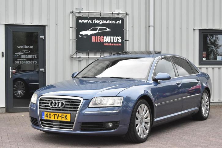 Audi A8 4.2 quattro Lang Pro Line ACC Bose, Panoramadak en S, Auto's, Audi, Bedrijf, Te koop, A8, 4x4, ABS, Airbags, Airconditioning