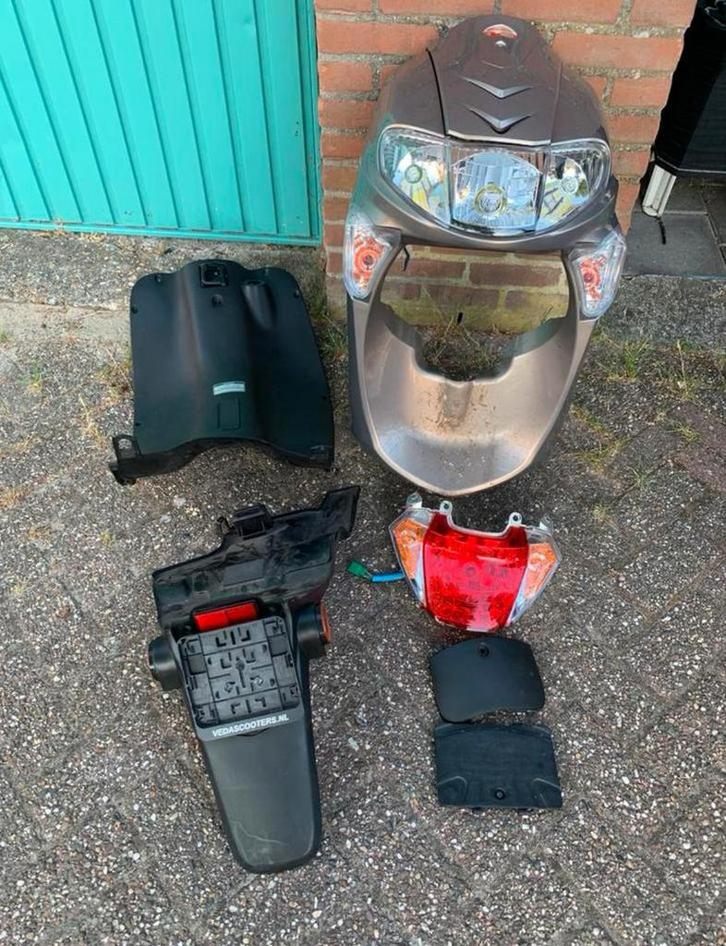 Scooter Onderdelen kymco vitalety motor blok wielen voorfork, Fietsen en Brommers, Brommeronderdelen | Scooters, Gebruikt, Overige merken
