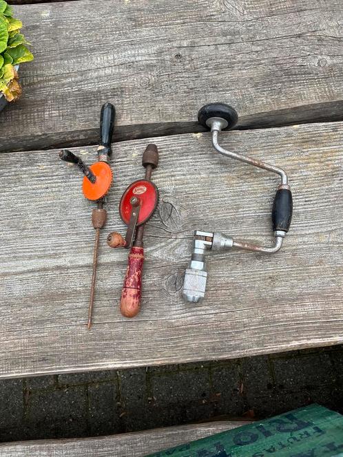 3 handboren vintage retro oud nieuw samen 12 euro, Verzamelen, Retro, Huis en Inrichting, Ophalen of Verzenden