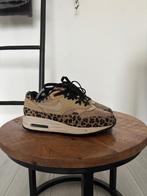 Nike Air Max 1 premium Leopard, Beige, Nike, Ophalen of Verzenden, Sneakers of Gympen