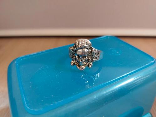 Schedel ring, Sieraden, Tassen en Uiterlijk, Ringen, Dame of Heer, Ophalen of Verzenden