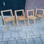 4 Aldo Jacober design klapstoelen. Jaren 60., Ophalen