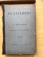 C. Snouck Hurgronje, De Atjehers, dl. I+II, Boeken, Ophalen of Verzenden, Gelezen, C. Snouck Hurgronje