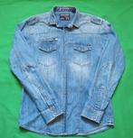 qbl  MOOI JEANS OVERHEMD van JACK&JONES Maat:S, Kleding | Heren, Overhemden, Ophalen of Verzenden, Zo goed als nieuw, Blauw, Halswijdte 38 (S) of kleiner