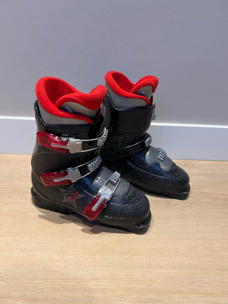 Salomon kinderskischoenen - maat 37, Sport en Fitness, Skiën en Langlaufen, 160 tot 180 cm, Gebruikt, Schoenen, Skiën