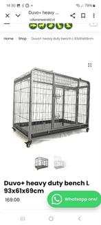 Honden bench groot luxe, Dieren en Toebehoren, Hondenbenches, Ophalen, Zo goed als nieuw